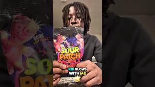 These Sour Patch Kids GLOW IN THE DARK!?!