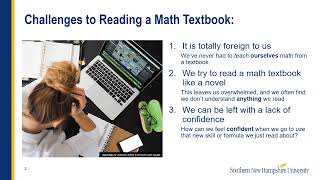 How to Read a Math Textbook
