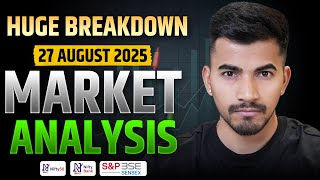 Tomorrow Market Analysis: Nifty & Bank Nifty Prediction for 27 August | Wednesday Trading Strategy