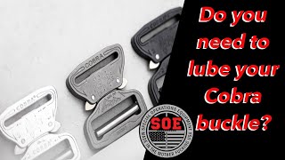 Maintenance on a Cobra Buckle?? #edcbelt