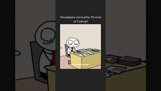 programmer after 10 minutes of coding😂🤣: #designsynth #codingmemes #coding #memes #memelife #funny