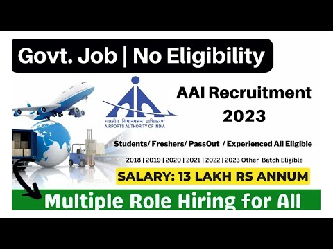 AAI NEW VACANCY 2024 | AAI VACANCY DETAILS HINDI | AAI RECRUITMENT JUNIOR SENIOR ASSISTANCE