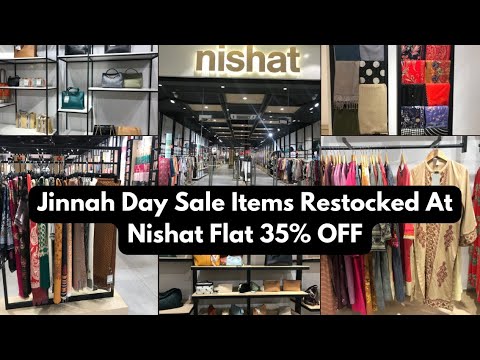 Nishat Linen Further Reduction | Flat 35% OFF | Big Jinnah Day Sale