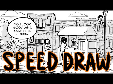 Speed Draw 1 - Coffee Stand