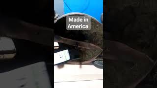 Old Blade, New Blade. Made in America #fixingstuff #diy #smallenginerepair #lawnmower #shorts