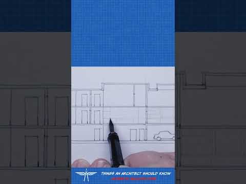 Things an Architect Should Know: How to Draw a Section
