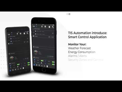 TIS Smart Home Automation App for Iphone and Android
