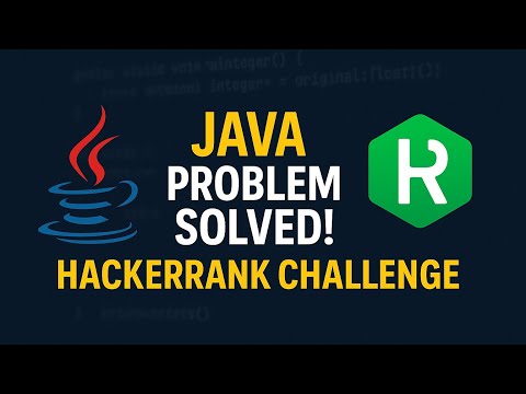 Java Coding Practice on HackerRank | Day 1 | Let's Start!