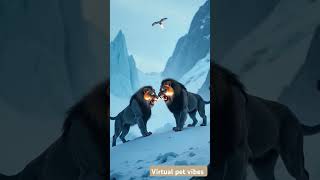 Black Lions legendary battle 🦁 #EpicShowdown #LegendaryLions #youtubeshorts #ytshorts #shortsfeed
