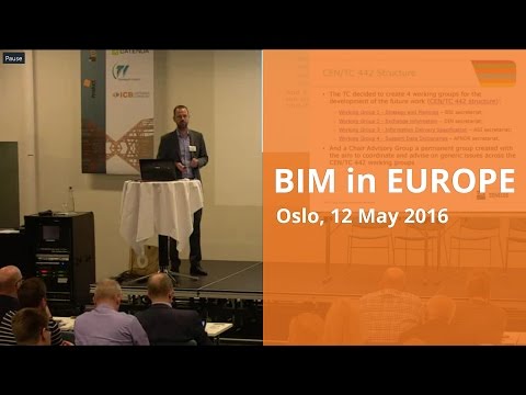 International BIM standardisation work in CEN and ISO with Espen Schulze