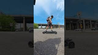 Randall's Island Fast Carving  more action #esk8life #skateboardvibes #electriclongboard #skating