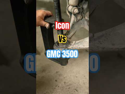 Icon Ball Joint Press "Easily" handles GMC 3500