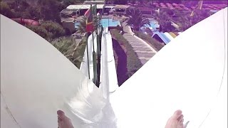 70 kmh Onride - Kamikaze - WaterCity Anopolis - Waterslide Crete