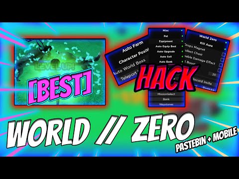 [NEW] World // Zero SCRIPT PASTEBIN 2023, Auto Farm, Kill Aura, Fast Hit, Auto Boss & More