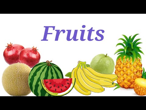 Fruits - Fruit Names - Fruits & pictures - @Fun N Learn Preschool