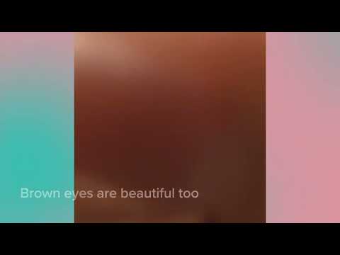 Ocean eye (brown eyes)