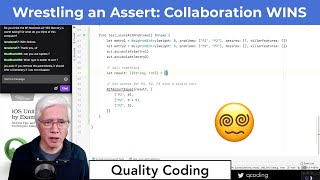 Wrestling an Assert: Collaboration WINS in Swift TDD (Live Coding)