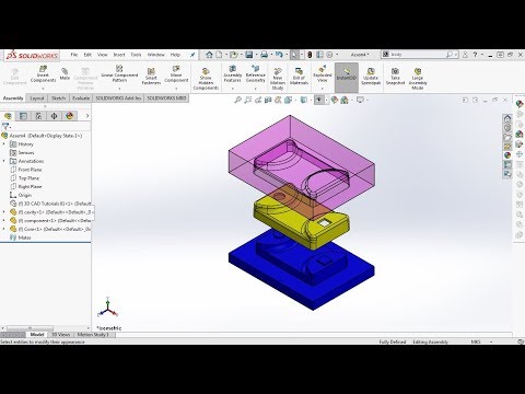 Plastic part design and core cavity extraction in 10+10 Minutes Part 2