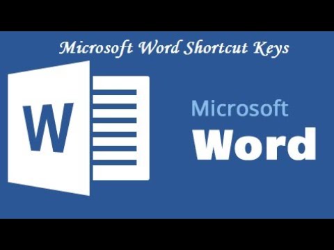 Ms Word || Shortcut keys ||computer Knowledge