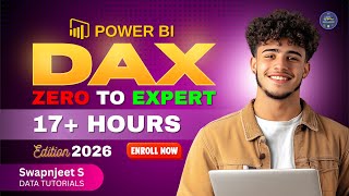 Power BI DAX Complete Course | Beginner to Advanced with Real Projects | Basic to Advanced #dax