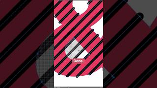 Use a shape to cut through lines in Illustrator #illustrator #adobe #vectorgraphics