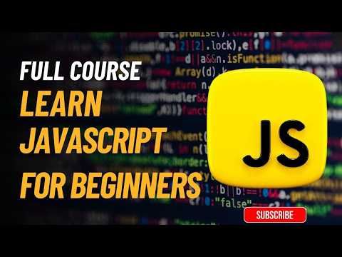 JavaScript for Beginners – Everything You Need to Start Coding Today