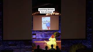 what better way to spend NYE than watching alexis scroll through her tt LIVE at The Den Theatre!