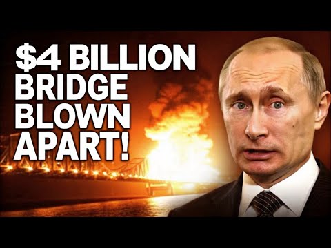Putin Can’t Believe It! $4B Bridge DESTROYED on Live Footage | The Redline Conflict #Russia #Ukraine