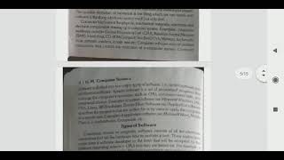 Medium-English Class     - 12. A1, A2 & C Subject  - Computer Lesson - 1 -Computer Software Part -3