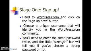 Webpage Creation
