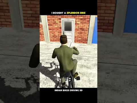 I BOUGHT A SPLENDOR BIKE | INDIAN BIKES DRIVING 3D