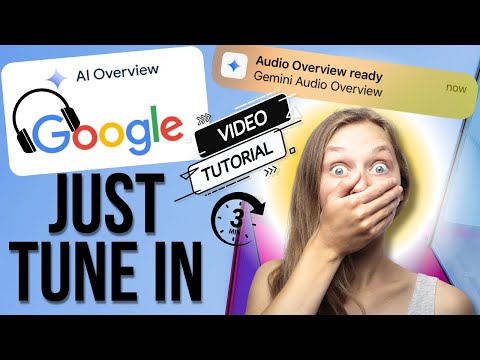 Google Gemini 2.5 (2025): All-New Audio Overview Tutorial. Tune In and Learn! Blow your Mind.