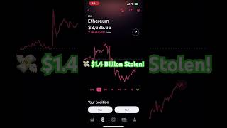 Massive Crypto Exchange Hack! #stocks #everythingrobcrypto #tradingstocks #robinhood #stockmarket