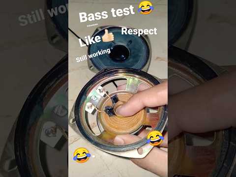 Extreme bass test 😂😂🔥 #shorts #bassboosted #bassmusic #basstest #viral #bass #music #soundtest