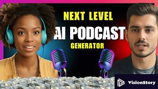How to Create an AI Podcast with Avatars | SO EASY (No manual editing)