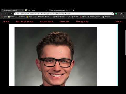 CSC 3750 Web Tech Final Project - Brett Sallee
