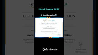 #FreeCertification #JobReadySkills #ResumeBoost #CSStudents #LearnForFree #TechReels #PlacementReady
