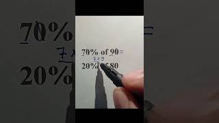 Speed Math: Master Percent Quickly #mathtrick #maths #mathematica #mathematics #education
