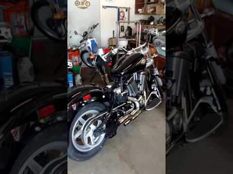 Starting basket-case V92C for the first time!