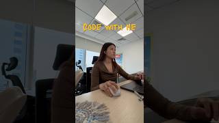 Code with me #devgirl #developerei