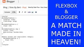 Side By Side Gallery with Flex Box
