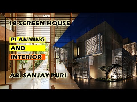Sanjay Puri Architect | 18 Screen Residence In Lucknow |Design & Concept