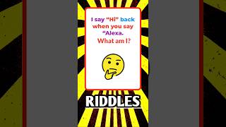 Say “Alexa” and I Reply! What Am I? #TechRiddle #AlexaPuzzle #SmartestPersonQuiz
