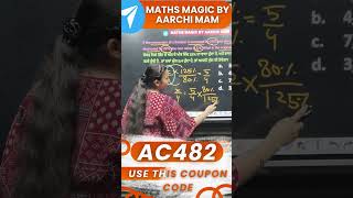 Maths Short Trick By Aarchi Mam | #pstet #mathematics #teachingexams