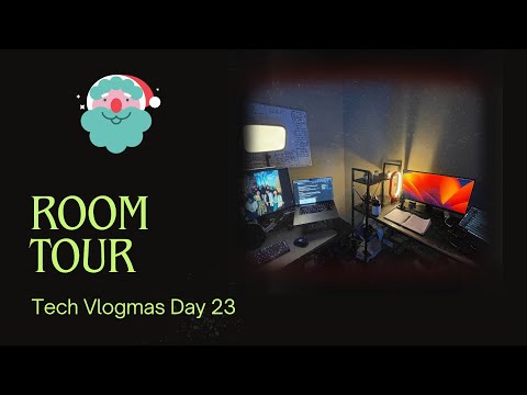 Tech Vlogmas Day 23 - Room Tour of A Web Developer