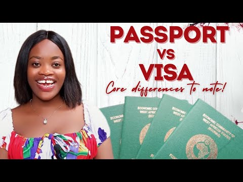 Difference Between Int'l Passport And Travel Visa|| Types and eligibility #travelabroad #abroadvisa