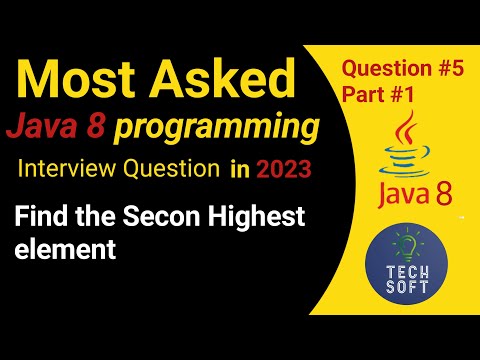 Find second highest number | Find Second Largest Number in an Array in Java (Hindi) Part :#1