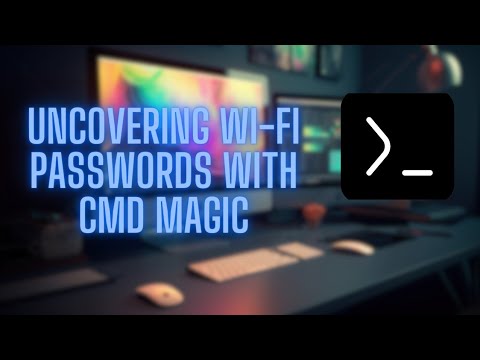 How To Hack A WI-FI password using CMD #wifi #cmd #howto #how