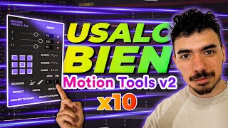 👉🏽 Usá MOTION TOOLS y AUMENTÁ tu VELOCIDAD en AFTER EFFECTS TUTORIAL MOTION TOOLS | Mauro Arredondo