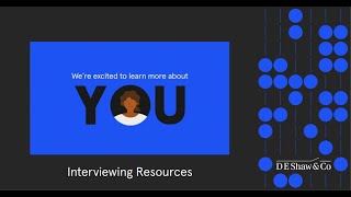 Interviewing with Us (The D. E. Shaw Group)
